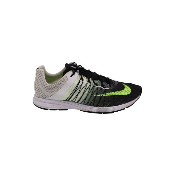 Nike Air Zoom Streak 5 in Black/Neon Polyester